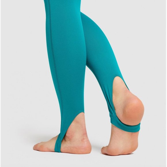 Gymshark Illumination Leggings - Emerald (size medium/30-31) - Picture 2 of 8